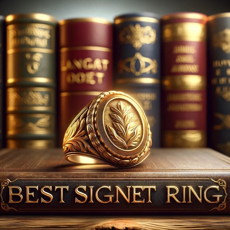 Oxford Oval Signet Rings With Custom Design - Image 8